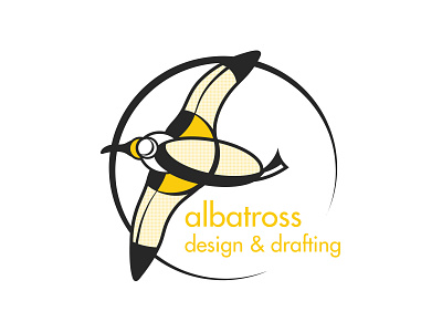 Albatross Design & Drafting Logo Design advertising branding canada design drafting graphic design illustration kamloops logo neilmanuelcreative penticton vector