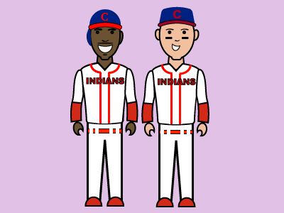 Jim Thome and Kenny Lofton