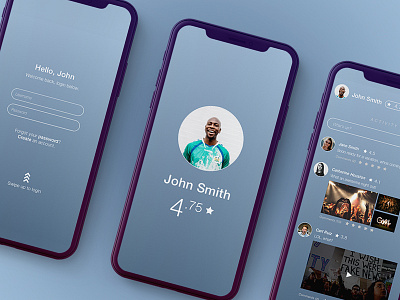 Black Mirror Inspired Social App app black mirror future social tech ui ux