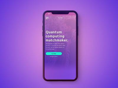 Quantum Computing Matchmaker black mirror dating dating app future tech landing page movie tech quantum computing the system uiux video full screen
