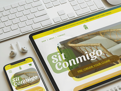 Responsive web design for indie furniture company