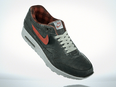 Nike Airmax Texturing Practice cinema 4d cinema4d octane render substance painter substancepainter