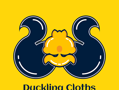 Duckling branding design graphic design illustration logo ui vector