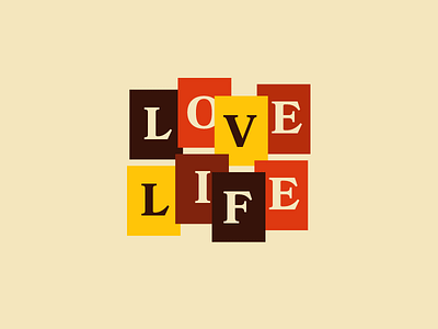 Love Life Branding #2 1960s 60s 70s bowling midcentury modern retro type vintage