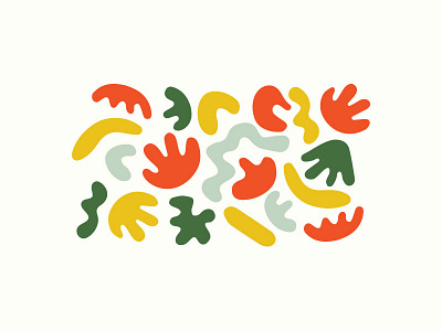 Matisse Shapes blobs matisse pattern shape texture