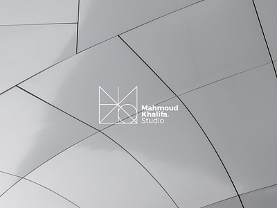 Mahmoud Khalifa Studio - Rejected direction architecture brand identity branding brandmark design goldenratio identity kareemgoudastudio logodesign logotype mark studio