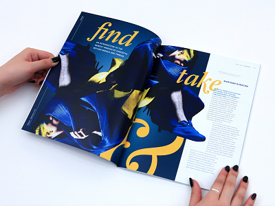 MERGE: Find & Take din editorial farnham fashion magazine mercury technology typography