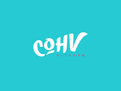 Cohv Kitchen beach beach hostel beach house beach restaurant brand design brand identity branding design logo vector