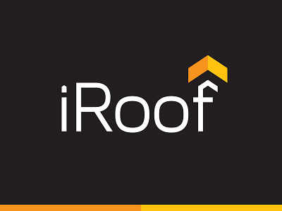 iRoof Logo brand building color pallete identity iroof logo logo logic roofing