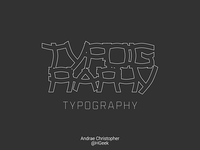 Typography Lettering design flat design lettering lettermark logo design typography vector