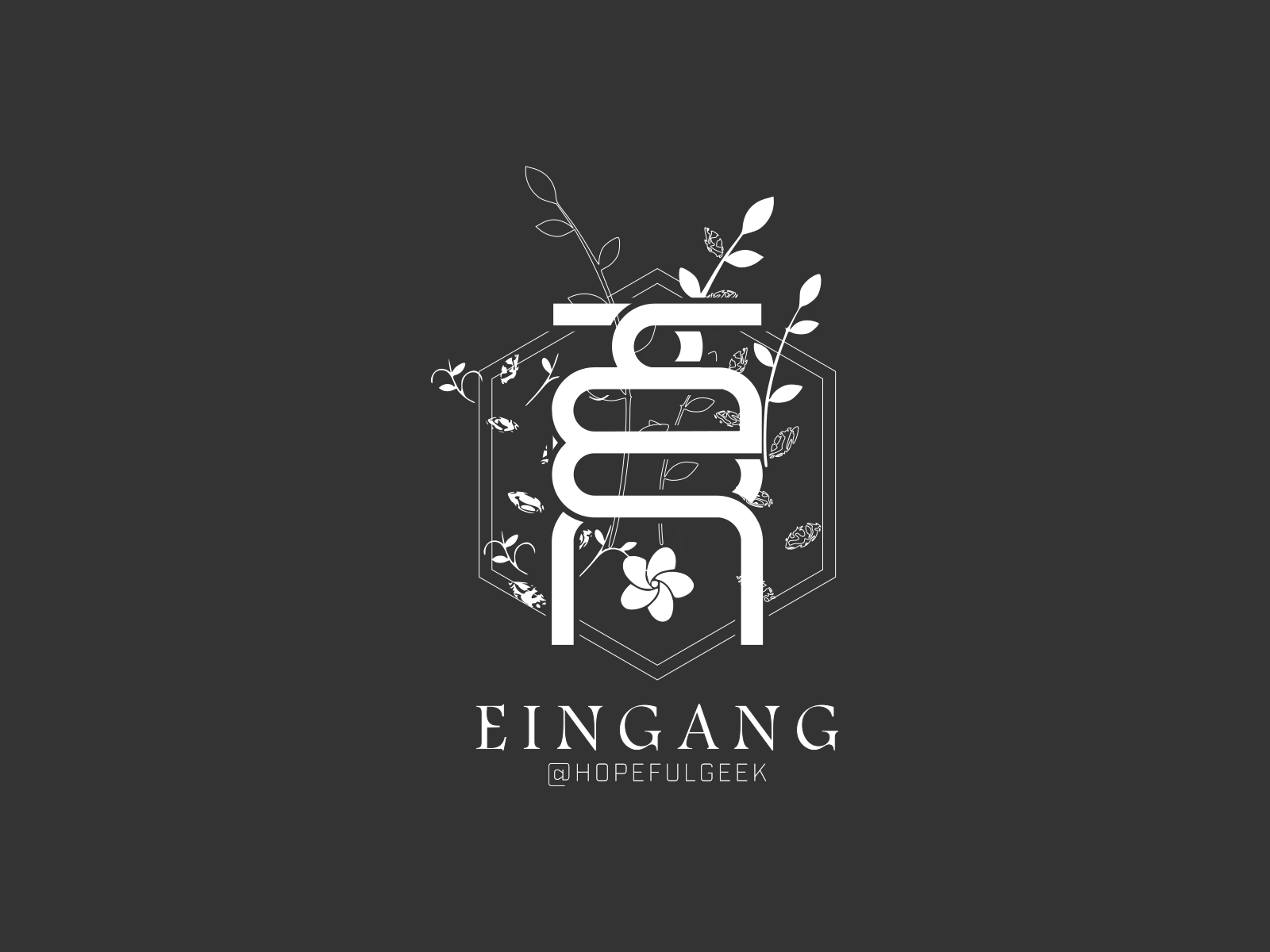 Eingang Entrance by Andrae Christopher on Dribbble