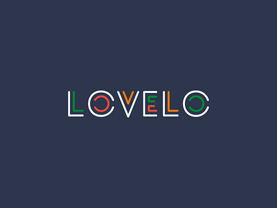 Lovelo Font branding design flat design graphic design lettermark letters logo logo design typography vector