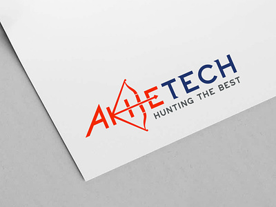 Akhetech - Logo Design for Tech Blog branding logo logo design tech logo