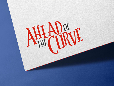Logo Design of Ahead of the Curve branding graphic design illustration logo logo design