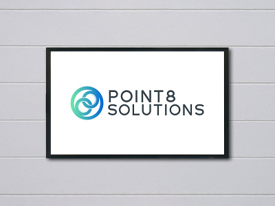 Logo Design of Point 8 Solutions