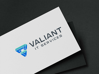 Logo Design of Valiant IT Services branding design graphic design illustration logo logo design