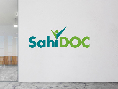 Logo Design of SahiDOC branding design graphic design illustration logo logo design