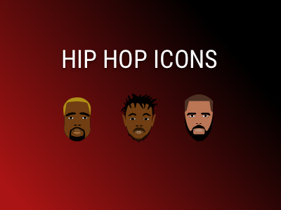 Hip Hop Icons damn hip hop emoticon emoji icons