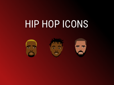 Hip Hop Icons damn emoji emoticon hip hop icons