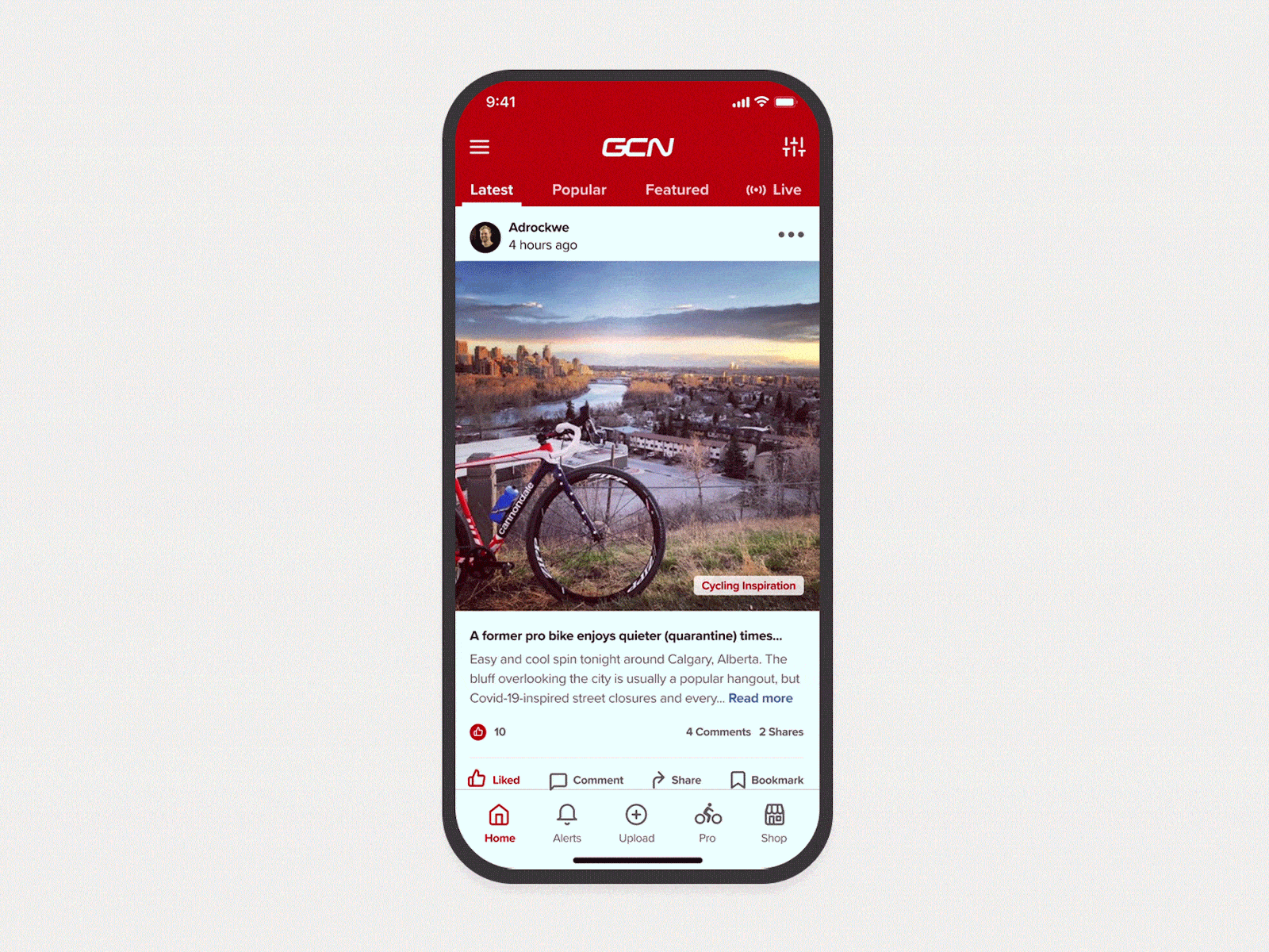GCN App Contribution app cycling figma gcn globaclcyclingnetwork interaction ios mobile playsports product design ui uianimation ux