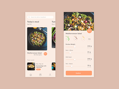 Food Delivery Concept food app foodie interaction ios iphone mobile product design ui userexperience ux
