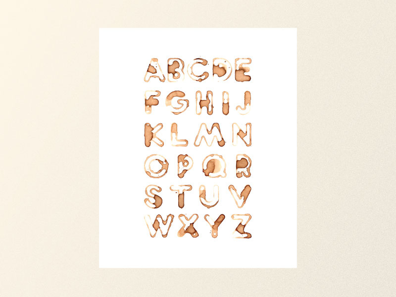 Coffee typeface 1