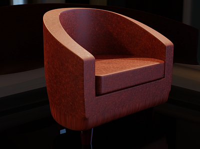 Sofa/Arm Chair 3d 3dmodelling arm chair blender blendercycles design furniture interior interior design interior render low poly render sofa