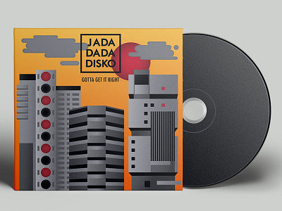 Jada Dada Disko album album cover architecture brutalism cd concrete cover jada dada disko music suset