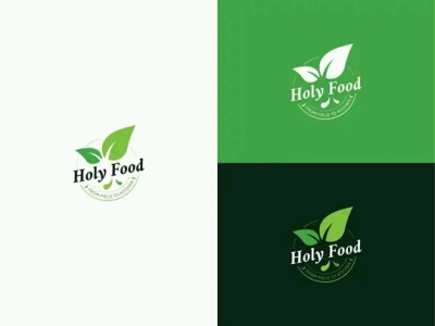 Logo brand identity brand logo branding design food logo graphic design green illustration leaves logo logo logo design