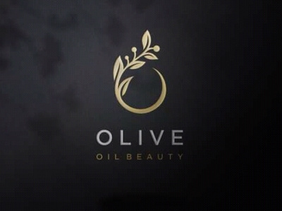 Olive Beauty Logo beauty logo brand identity brand logo branding design fashion logo graphic design logo oil logo olive