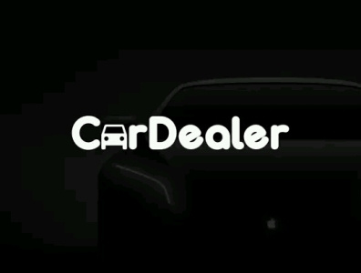 Car Dealer Logo brand identity brand logo branding car dealer logo car logo design graphic design logo text logo typography logo white logo
