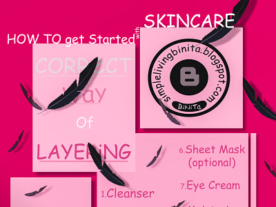 Layering | Social media design ads (skin care) ads branding designer desin grahic design illustration photoshop post productivity skin care ads social media ads