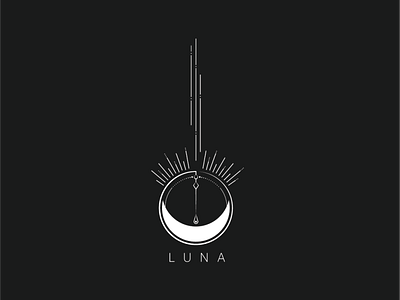 Luna art direction cosmic geometric logo geometry graphic designer graphic designers line art line art logo lineart linework logo designer logo designers minimal line art minimalist logo minimalistic minimalistic logo planetary royal logo shapes space logo