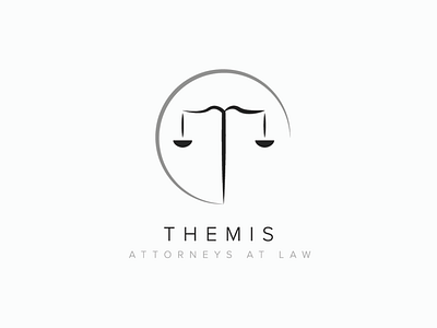 Themis - Attorneys At Law branding business design business logo business logo design corporate branding corporate design corporate logo custom logo design graphic designer icon design law firm law logo lawyer logo design minimal minimal branding professional graphic designer professional logo professional logo design scales
