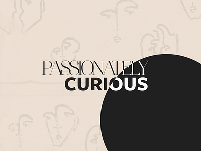 Passionately Curious Typographic Design