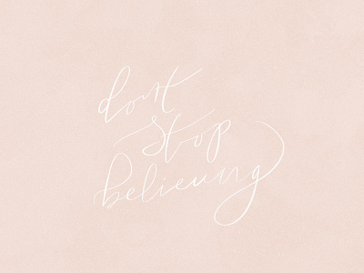 Don't Stop Believing