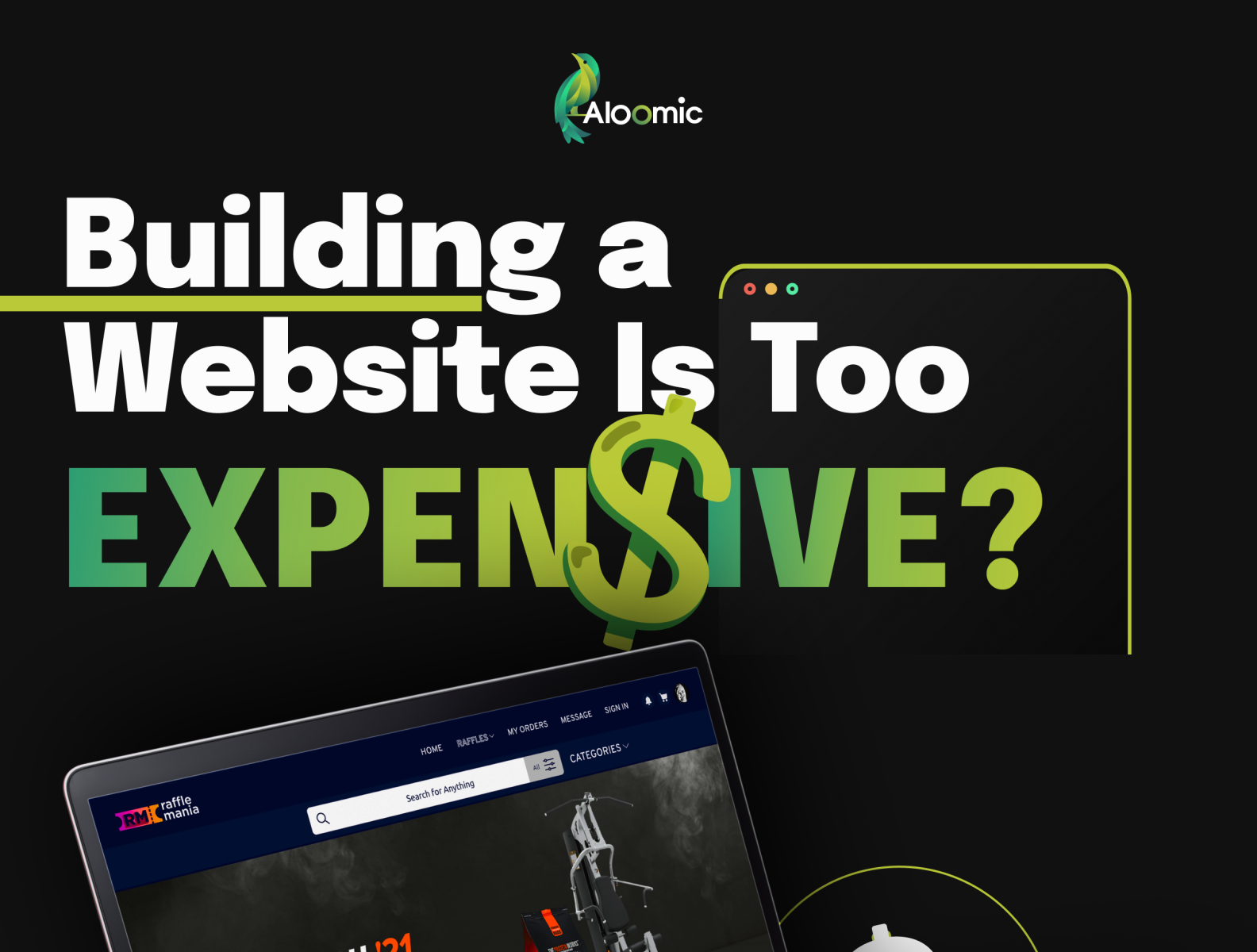 Building site Expensive? by Aloomic on Dribbble