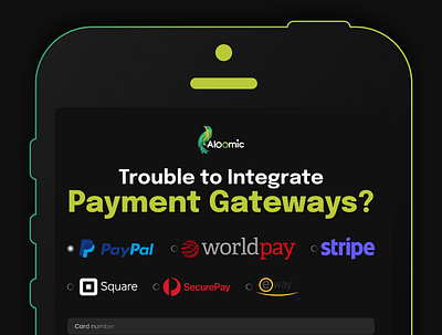 Payment Gateways? aloomic payment paymentgateways paymentintegration paymentsolution
