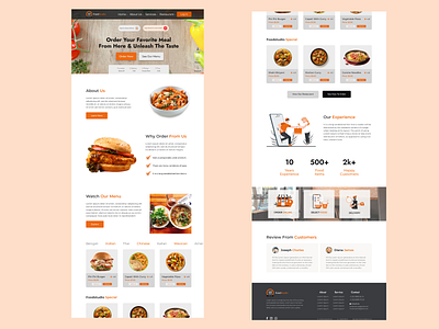 Restaurant Webpage Design