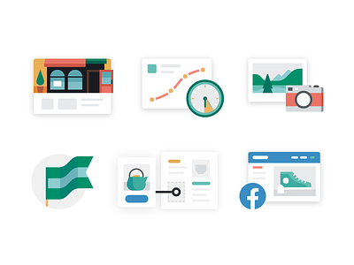 Shopify: Misc. Spot Illustrations 2