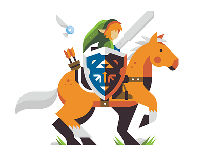 Retromill: Hero of Time epona horse link master sword n64 navi nes shield snes sword triforce zelda