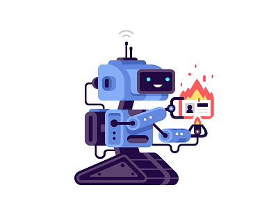 Bad Robot arsen burn id pyro robot