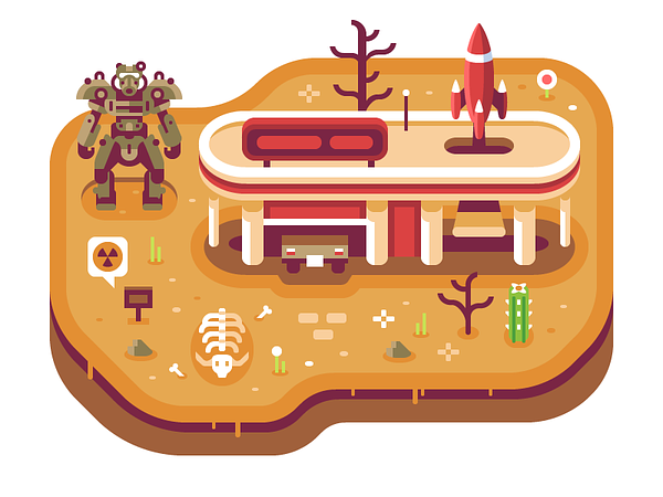 Fallout - Discord Overworld Snippet by Matt Anderson for Canopy on Dribbble