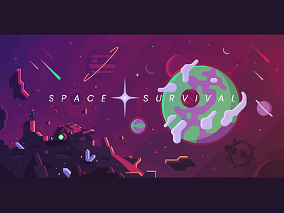 Space Survival (Game Concept Art)