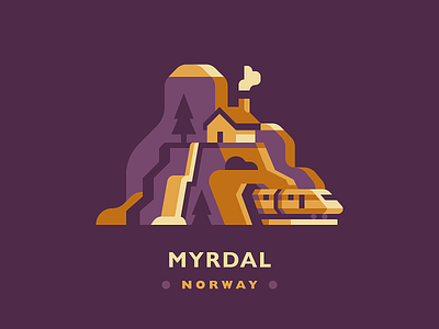 Myrdal cave hike house mountain myrdal nature norway pine rail river scandinavia train tree tunnel waterfall