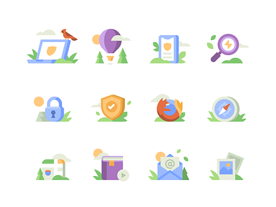 DuckDuckGo - About Page Icons