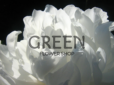 Green - Flower Shop app branding design graphic design illustration logo motion graphics ui ux vector