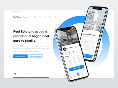 Real Estate App adobe xd app figma landing mexico real estate real estate app ui ui design ux ux design webapp website youtube tutorial