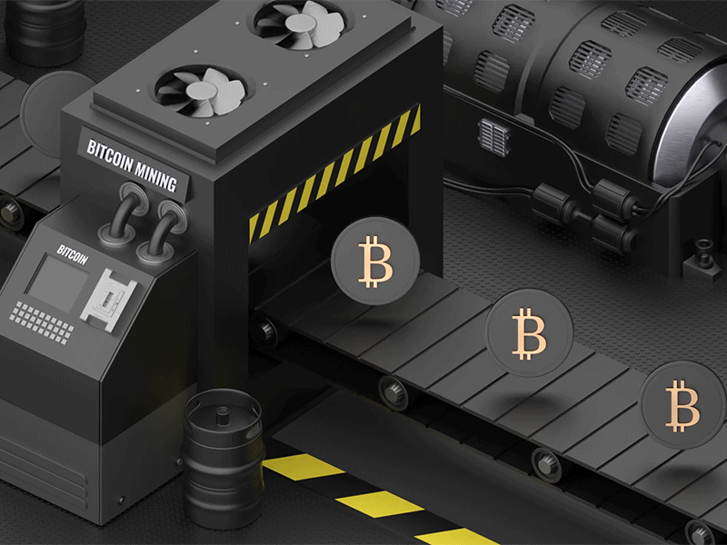 Bitcoin Mining bitcoin bitcoin mining blender blockchain coin cryptocurrency exchange factory factory 3d machine mexico mining