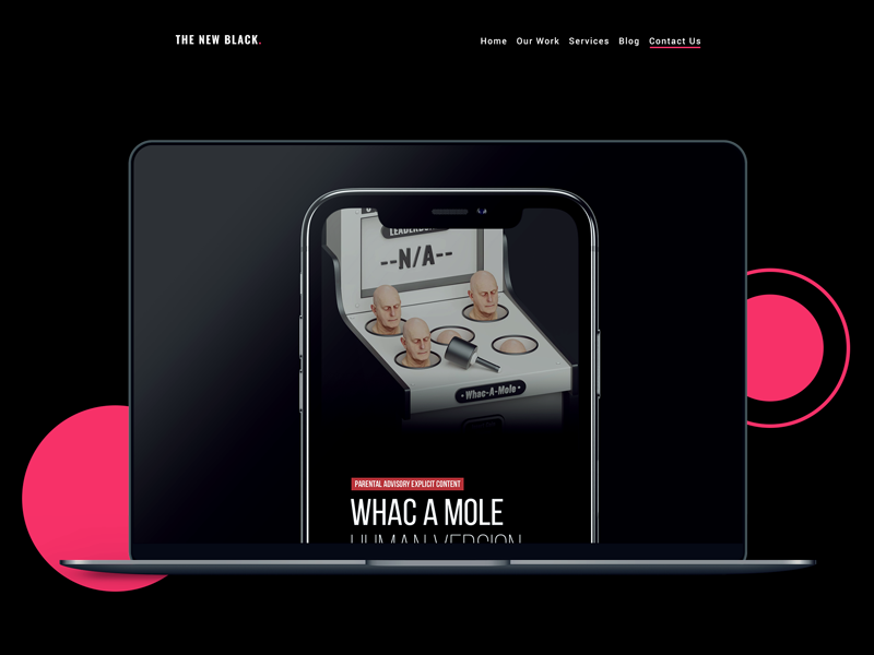 The New Black Free Bootstrap Template free bootstrap mexico free free psd freebie free template ui seo branding landing free html